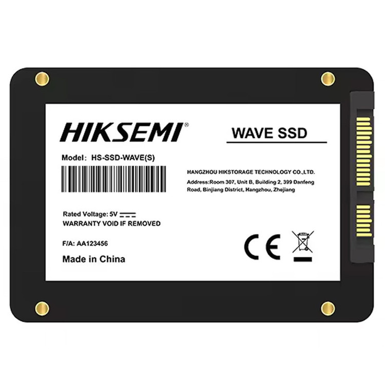 اس اس دی اینترنال SATA III هایک سمی مدل WAVE S ظرفیت 128 گیگابایت