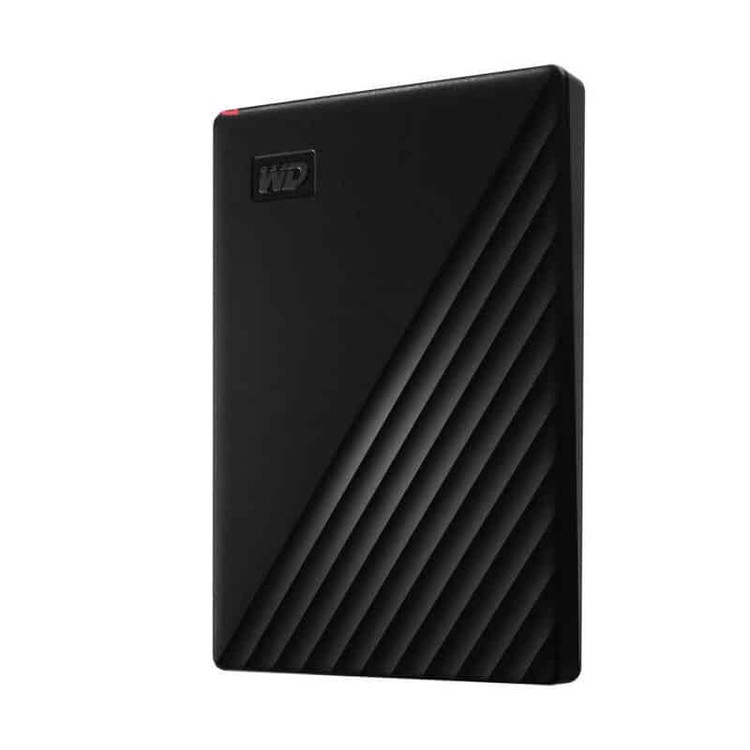هارد اکسترنال وسترن دیجیتال مدل My Passport ظرفیت چهار ترابایت دارای رابط USB Type-A 3.0