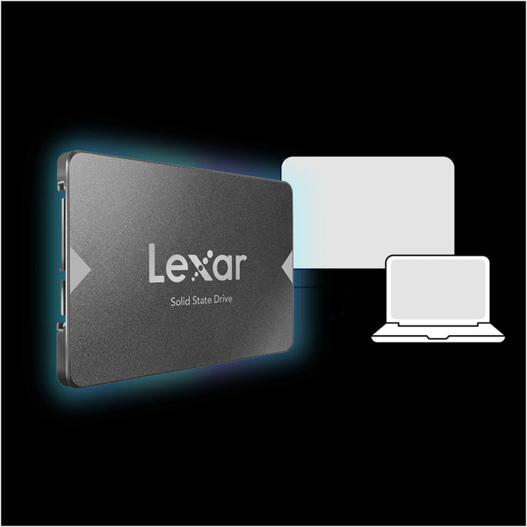 اس اس دی اینترنال SATA III لکسار مدل NS100 ظرفیت 256 گیگابایت