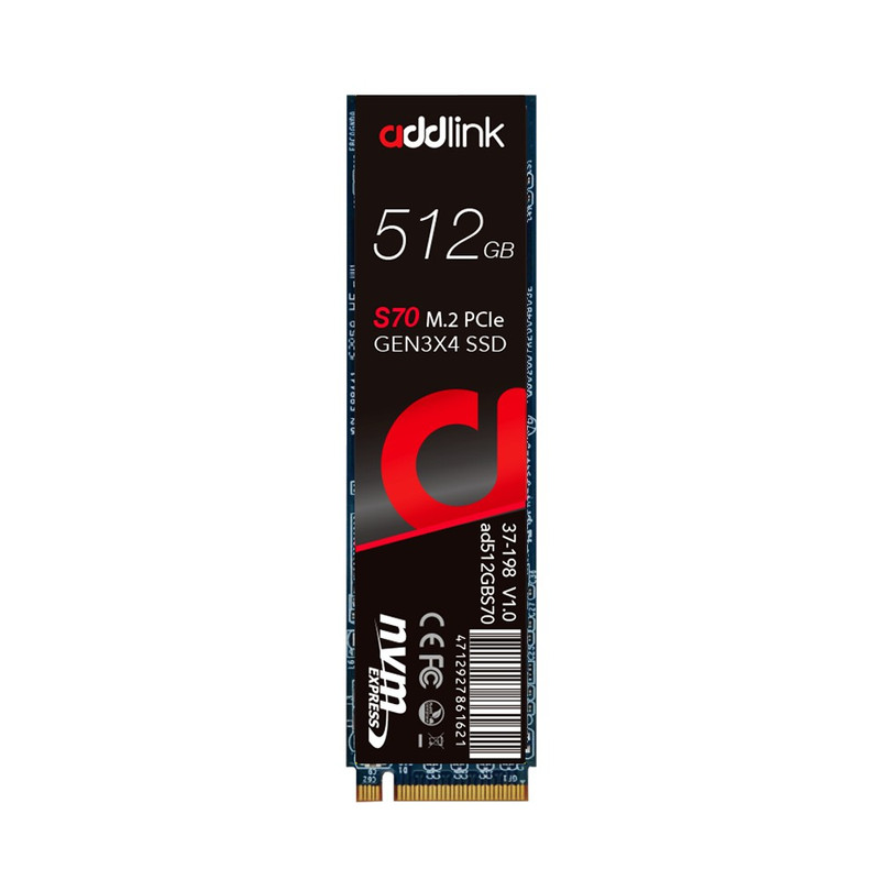حافظه اس اس دی اینترنال ادلینک مدل S70 M.2 2280 NVMe ظرفیت 512 گیگابایت
