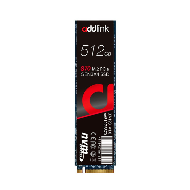 حافظه اس اس دی اینترنال ادلینک مدل S70 M.2 2280 NVMe ظرفیت 512 گیگابایت