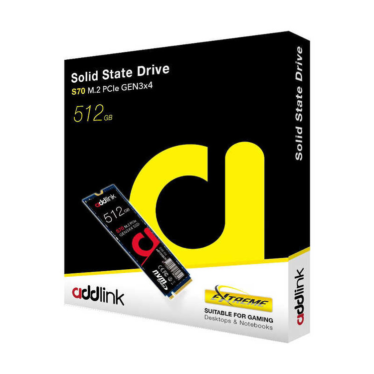 حافظه اس اس دی اینترنال ادلینک مدل S70 M.2 2280 NVMe ظرفیت 512 گیگابایت