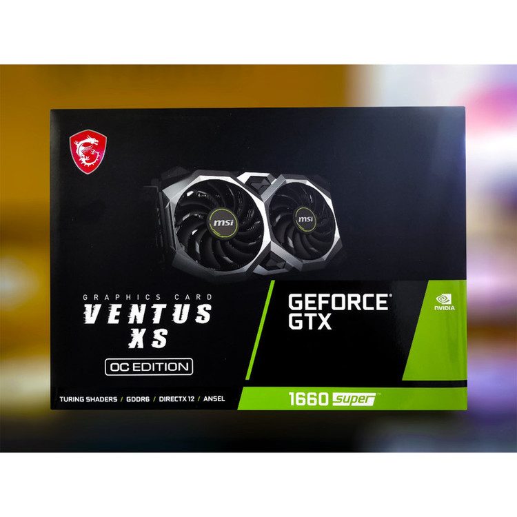 کارت گرافیک ام اس آی مدل GeForce GTX 1660 SUPER VENTUS XS OC کار کرده