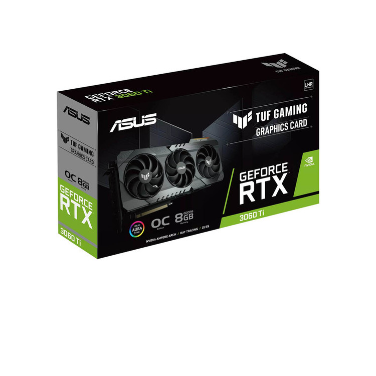 کارت گرافیک ایسوس مدل GeForce TUF-RTX 3060 Ti-O8G-V2-Gaming