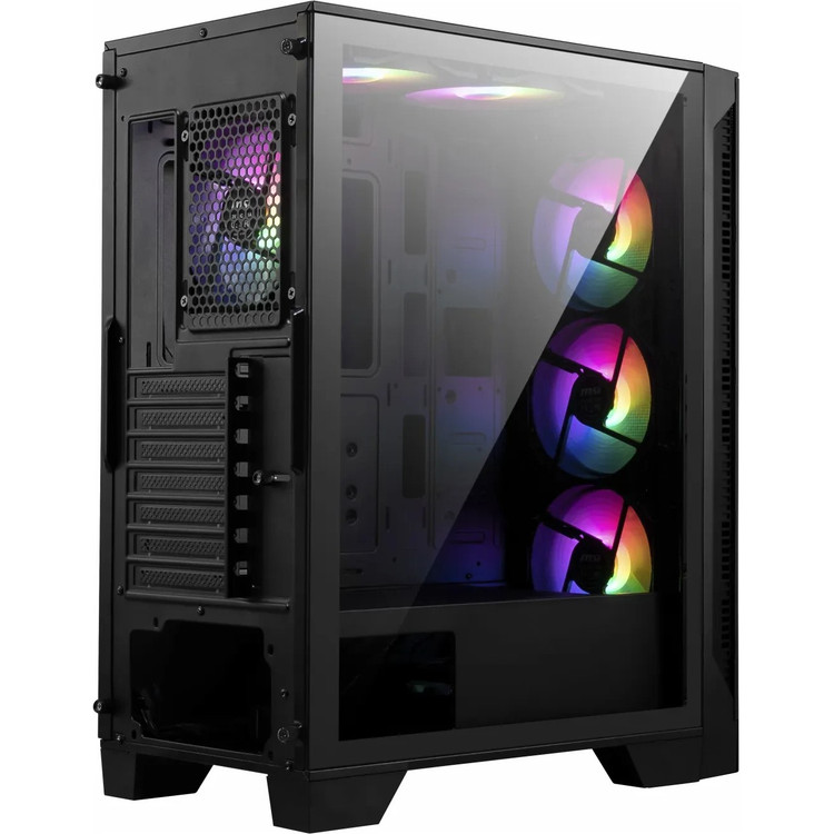 کیس کامپیوتر ام اس آی Mag Forge 120A Airflow ARGB Mid Tower مشکی