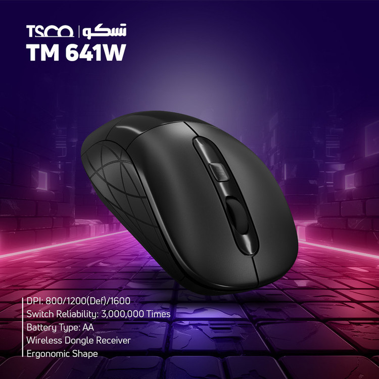 ماوس بی سیم تسکو مدل TM641W